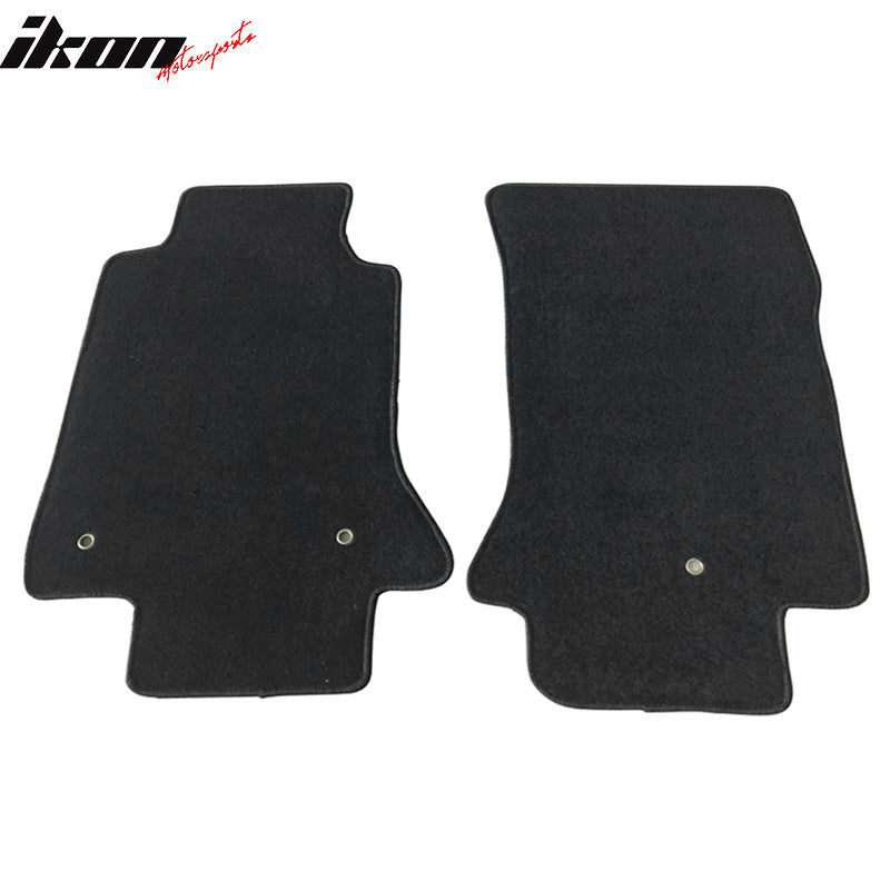 Fits 05-13 Corvette C6 2Dr OE Factory Fitment Car Floor Mats Front Nylon