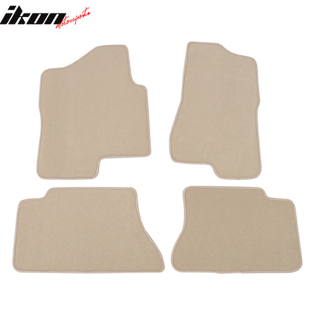 Fits 99-06 Chevrolet Silverado 1500 Crew Cab Floor Mats Front Rear 4PC - Nylon