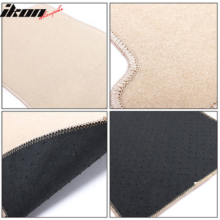 Fits 01-06 Acura MDX 3PCS Front Rear LH RH Floor Mats Carpets Nylon Beige