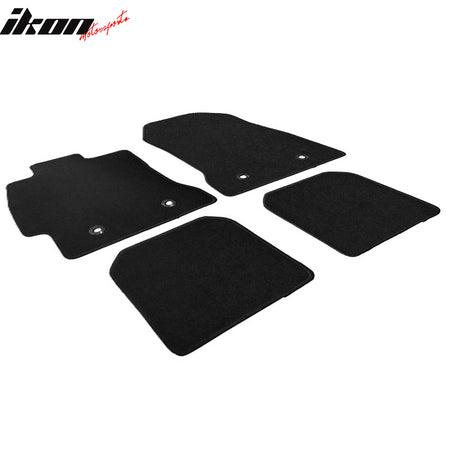 Fits 13-20 Scion FRS/Subaru BRZ/Toyota 86 Floor Mats Carpet Black 4PC - Nylon