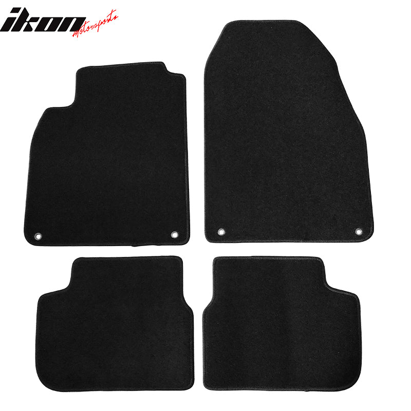 Fit 03-11 Saab 9-3 Car Floor Mats OE Factory Fitment Carpet Front Rear Black 4PC