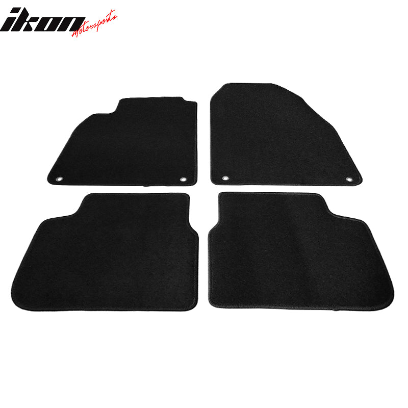 Fit 03-11 Saab 9-3 Car Floor Mats OE Factory Fitment Carpet Front Rear Black 4PC