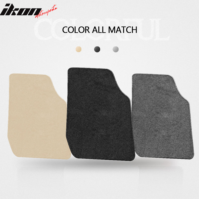 Clearance Sale Fits 10-12 Suzuki Swift 4PCS RH LH Floor Mats Carpets Nylon Black