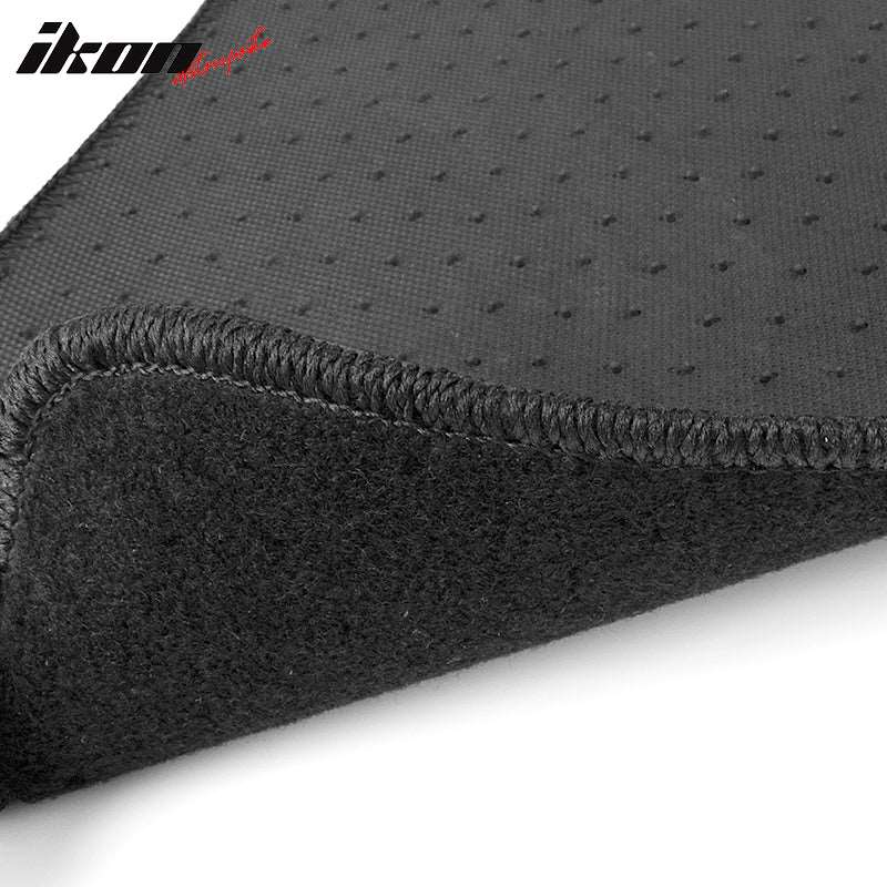 84-91 3 Series Coupe Floor Mats Carpet Front And Rear 4Pcs Black FOR: (BMW)