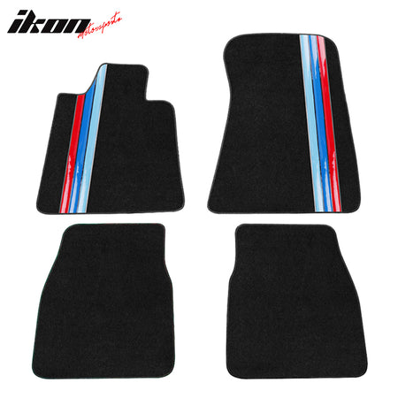 Factory Fitment Car Floor Mats Front Rear Nylon FOR: (BMW)