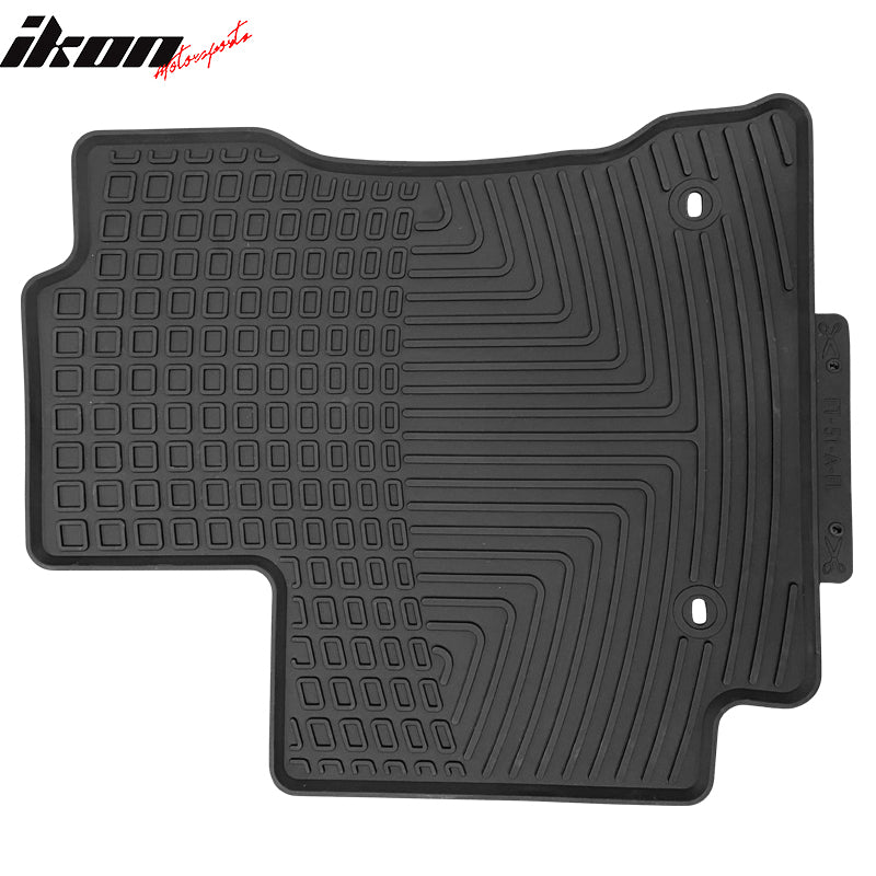 Fits 14-19 Toyota Corolla Latex Floor Mats All Weather Car Carpets Liner