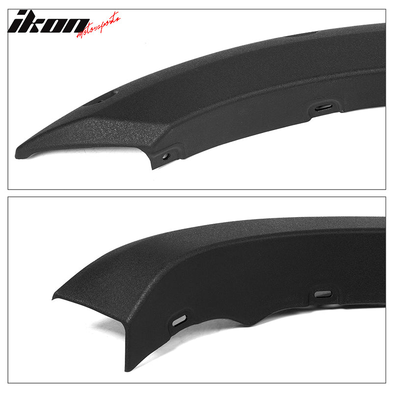 Fits 21-25 Ford Bronco Sport Pocket Style Fender Flares Black Textured PP 6PC