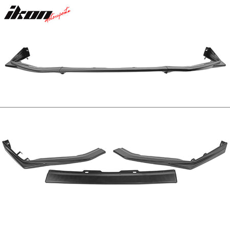 Fits 18-21 Subaru WRX STI Style Front Bumper Lip Chin Spoiler ABS Unpainted 3PCS