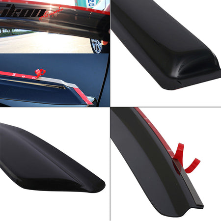 Fits 99-04 Honda Odyssey 2PCS Tape-On Window Visors Rain Vent Guard Deflector