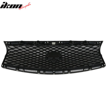 Fits 14-17 Infiniti Q50 Sedan Eau Rouge Concept Mesh Grille in GLOSS Black