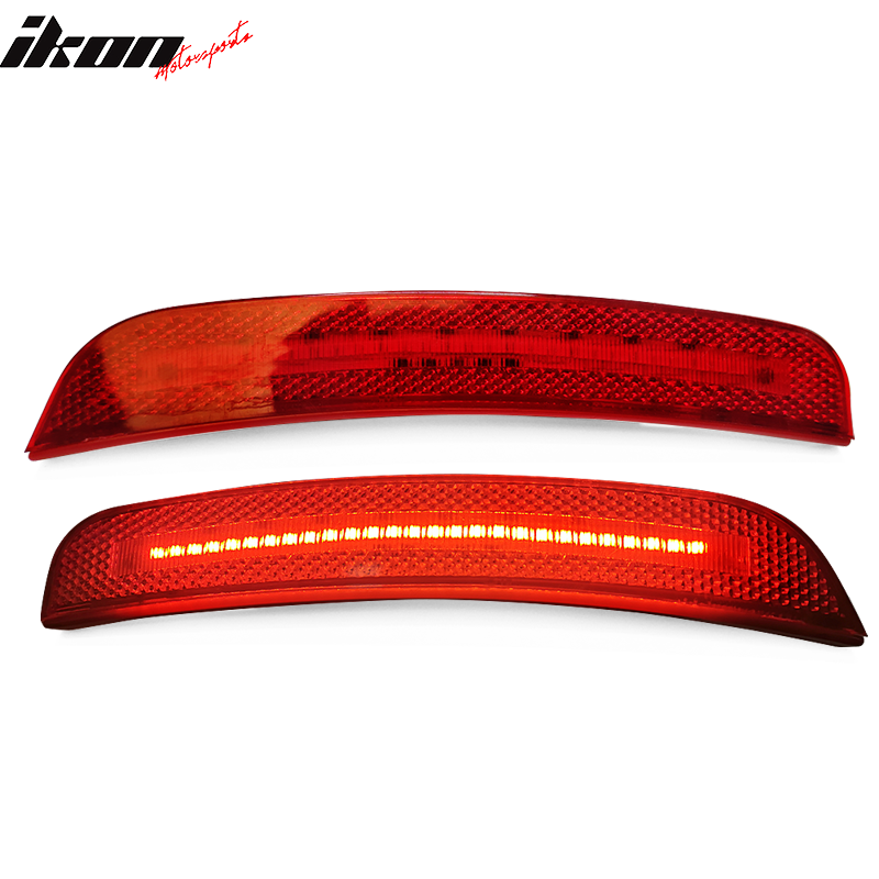 Fits 15-23 Dodge Charger LED Side Marker Lights Turn Signal Lamp