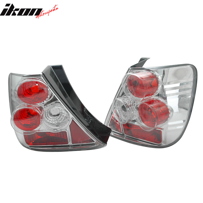 Fits 02-05 Honda Civic 3Dr SI Hb Chrome Altezza Tail Lights