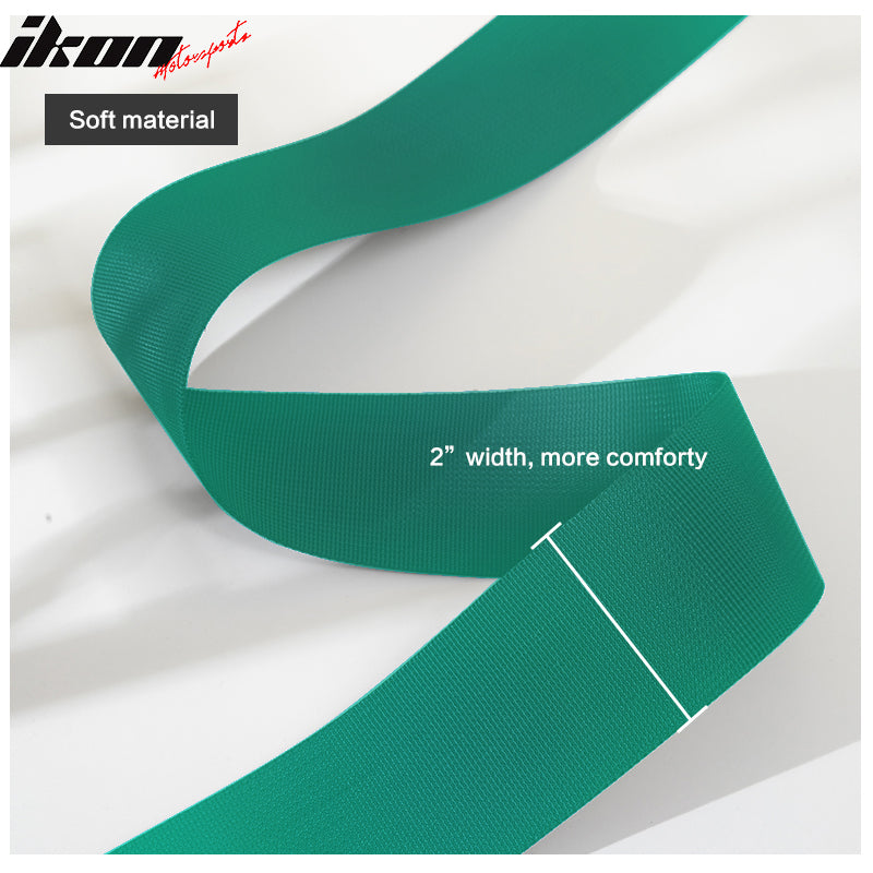 Clearance Sale 4 Point Race Harness Cam-lock Seat Belt 2" Wide Nylon Green