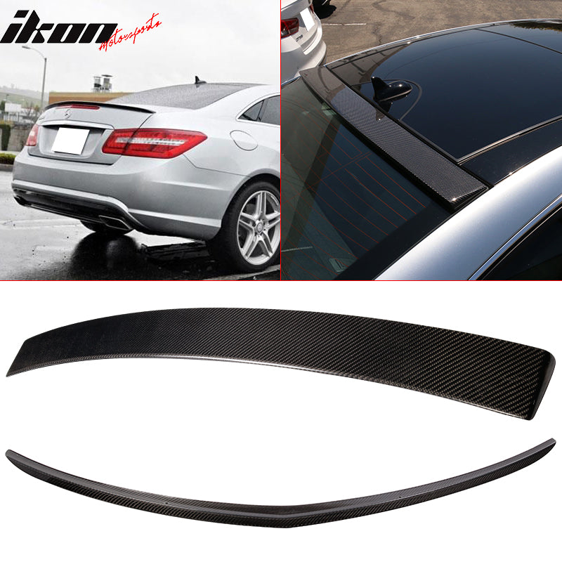 2010-2017 Benz E-Class W207 OE Style Roof Trunk Spoiler Carbon Fiber