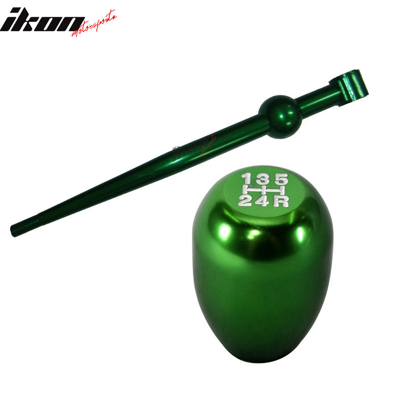 1988-2000 Honda Civic Del Sol CRX 5speed JDM Green Short Shifter Knob