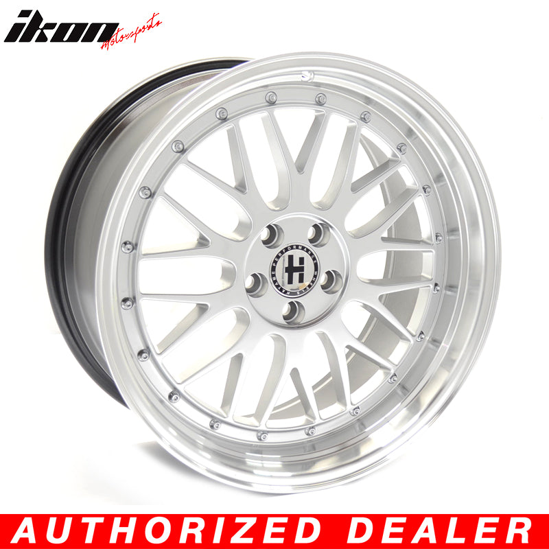 Universal 18x9In 5x100 Hyper Silver Hayame Performance Wheel Rims