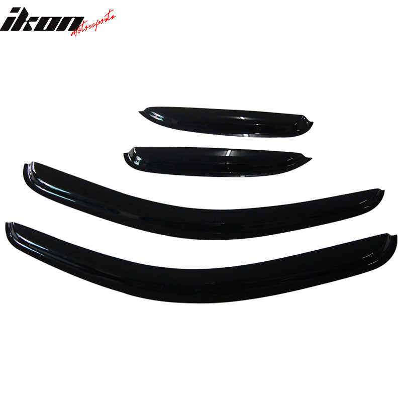 For 2007-2014 Chevy Silverado GMC Sierra Extended Cab Window Visors Vent 4PCS