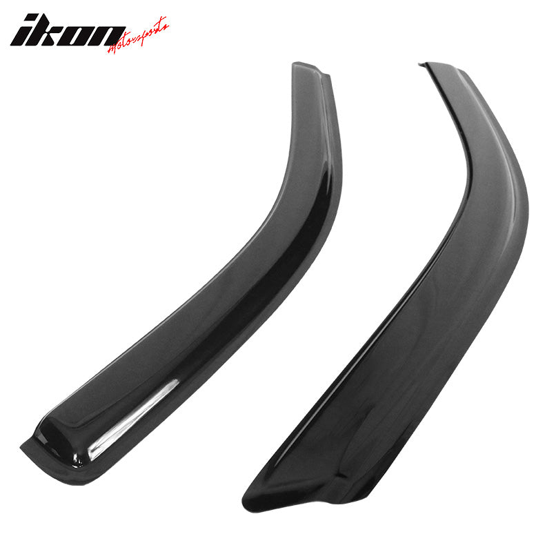 Fits 09-23 Dodge Ram Standard Cab Acrylic Window Visors 2Pc Set