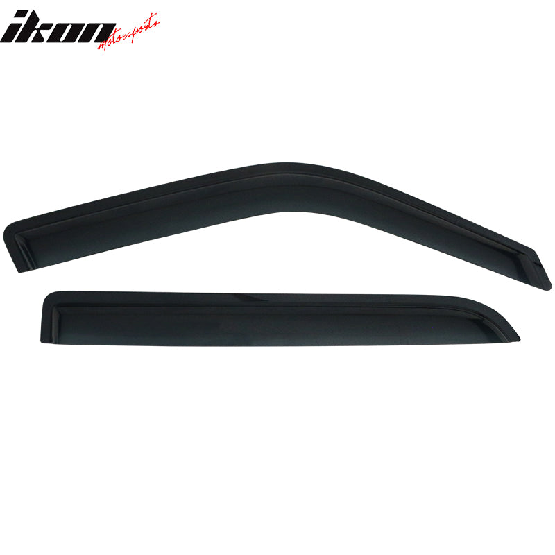 Fits 97-17 Ford Expedition & 98-17 Lincoln Navigator 4PCS Window Visors Tape-On