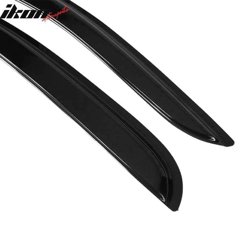 Fits 05-09 Ford Mustang Window Visors Acrylic Sun Guard Rain Deflector 2Pc Set