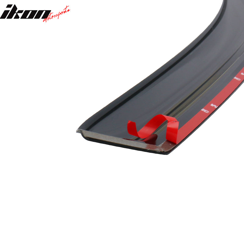 IKON MOTORSPORTS, Window Visor Compatible With 2017-2022 Honda CR-V Vent Sun Shade Rain Guards Side Window Deflectors