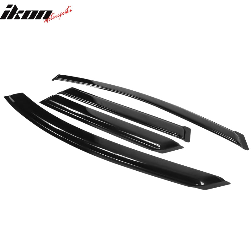 Fits 09-14 Nissan Murano Z51 Acrylic Window Visors Sun Guard Rain Deflector 4Pc