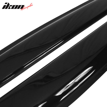 Fits 98-02 Toyota Corolla Window Visors Acrylic Sun Rain Deflector Guard 4Pc Set