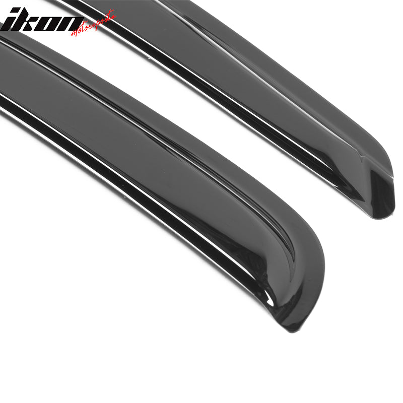 Fits 95-04 Toyota Tacoma Standard Cab Acrylic 2PCS Window Visors Vent Rain Guard