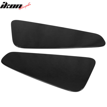 10-14 Ford Mustang Rear Quarter Window Delete Panels