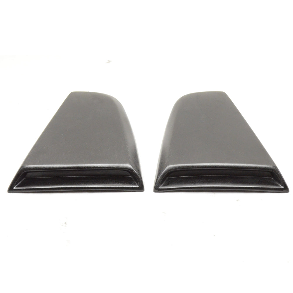 Fit 03-08 Nissan 350Z 2Dr Rear Quarter Side Window Louvers Scoops 2Pcs