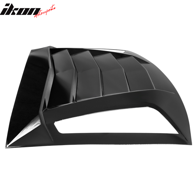 Fits 11-23 Charger IKON V2 Window Louver Matte / Gloss Black Carbon Fiber Print