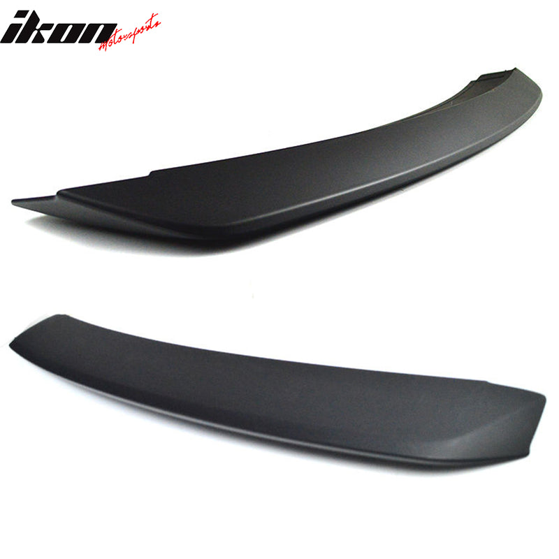 Fits 05-09 Ford Mustang Rear Window Louver + OE Style Trunk Spoiler Matte Black