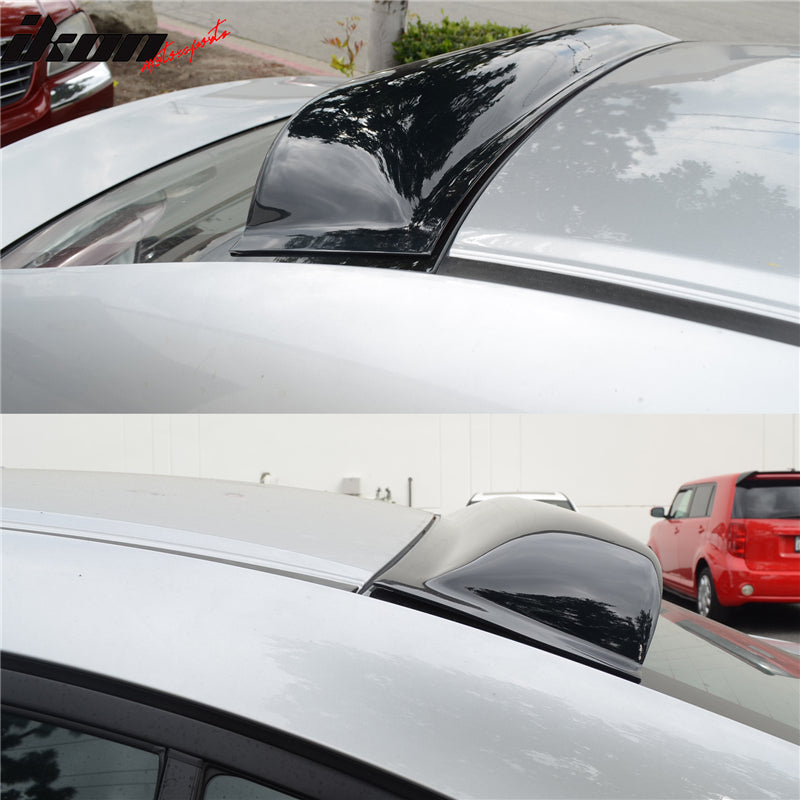 Fits 12-15 Honda Civic Sedan 4Dr Rear Roof Window Spoiler Sun Guard